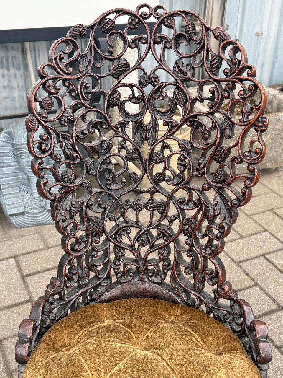 Кресло/Стул в англо-индийском стиле