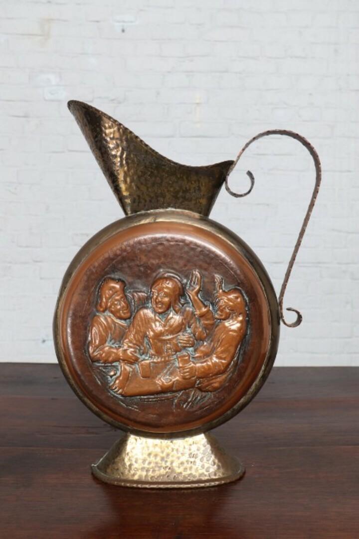 Декоративный элемент Кувшин медный