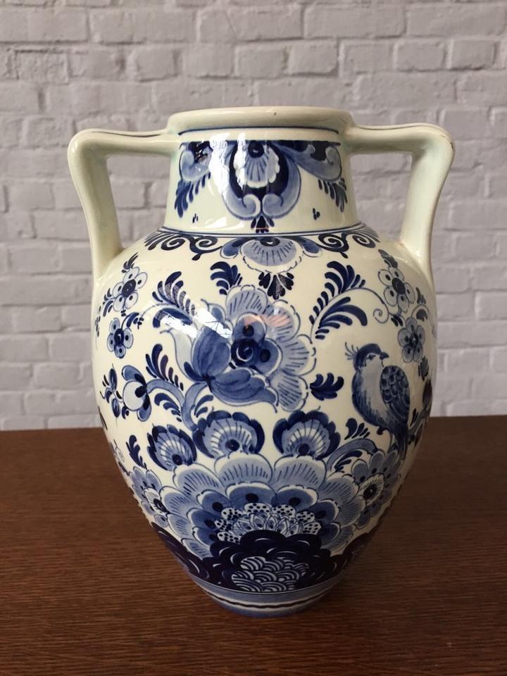 Ваза с ручками Делф