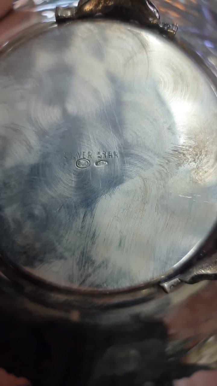 Ваза/фруктовница/Чаша/Тарелка серебренная