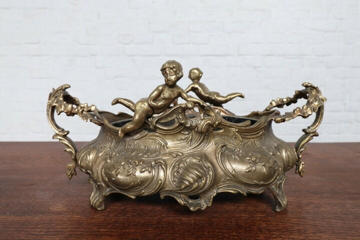 Жардиньерка/кашпо/ваза винтажная