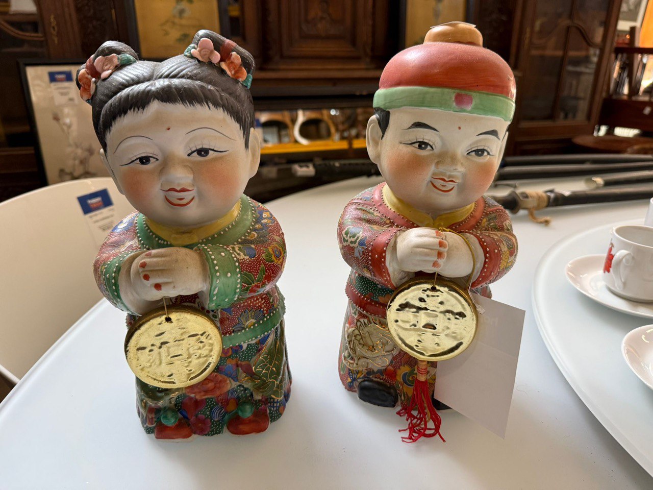 Статуэтка в стиле шинуазри 2 штуки