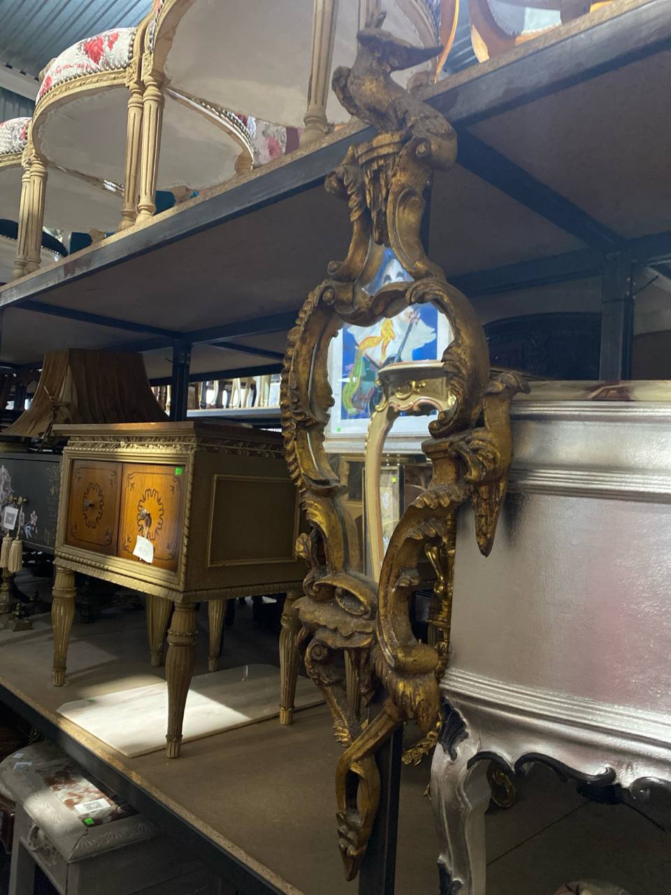 Зеркало настенное в стиле ампир 2 штуки