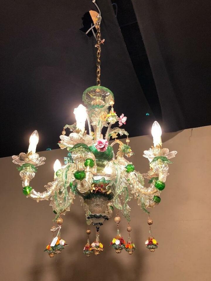 Люстра винтажная Мурано