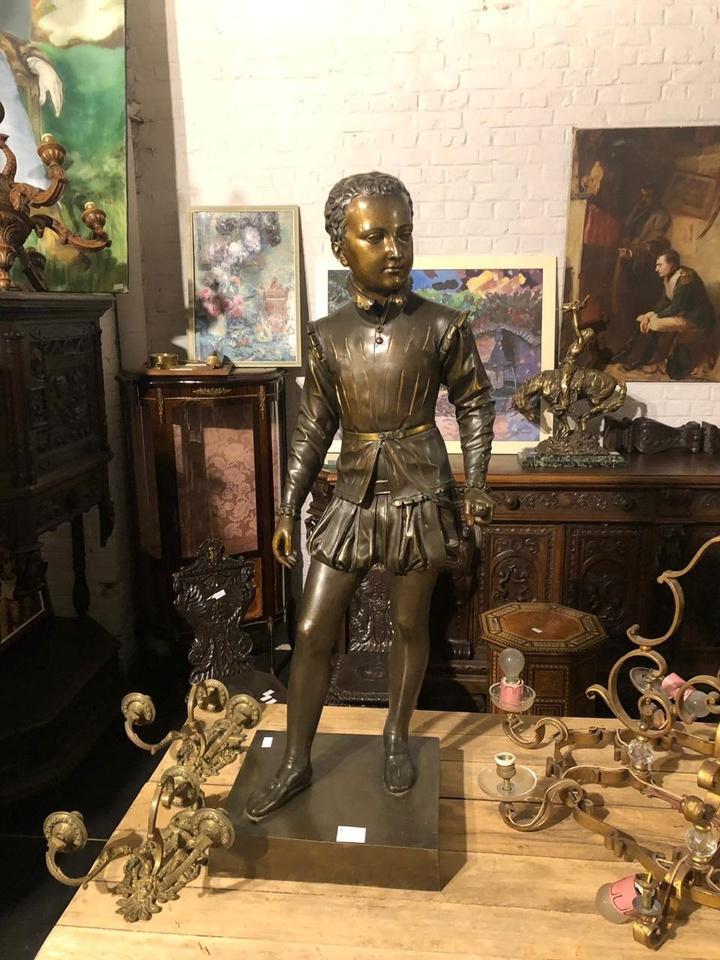 Скульптура/статуэтка бронзовая