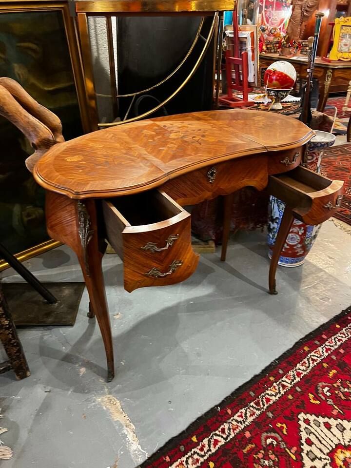 Стол письменный/дамский с зеркалом в стиле Людовика XV