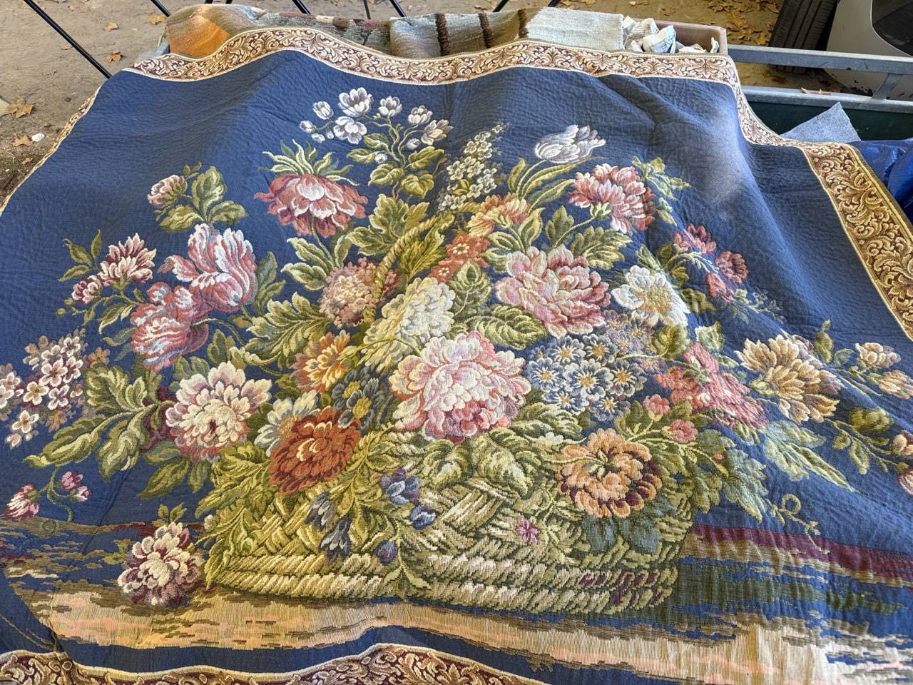 Гобелен винтажный Цветы