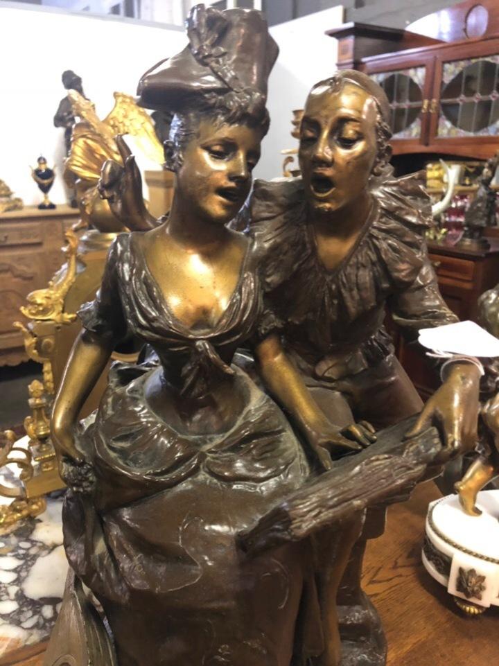 Скульптурная композиция/статуя/скульптура старинная