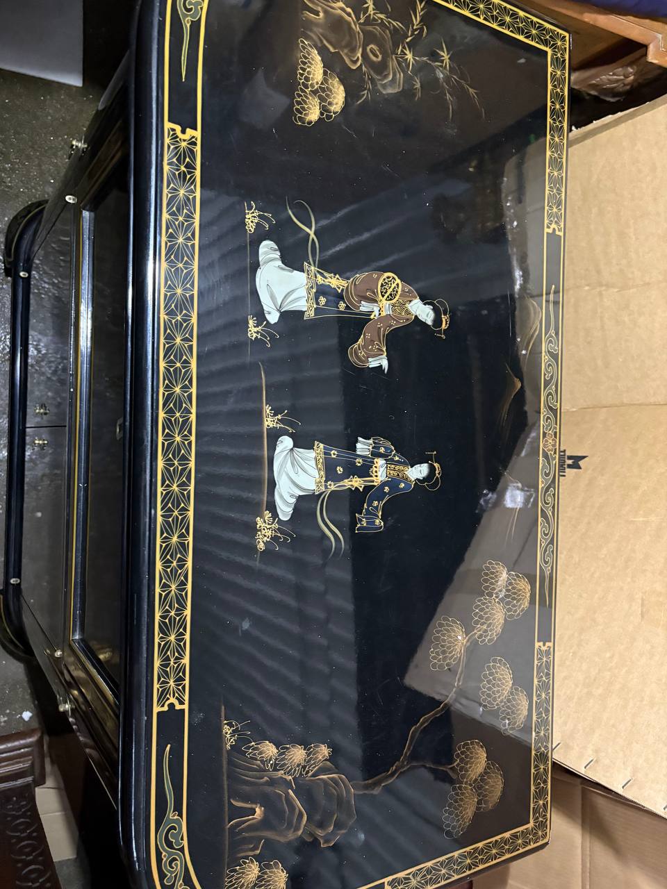 Тумба/Бар/Шкаф барный в стиле шинуазри