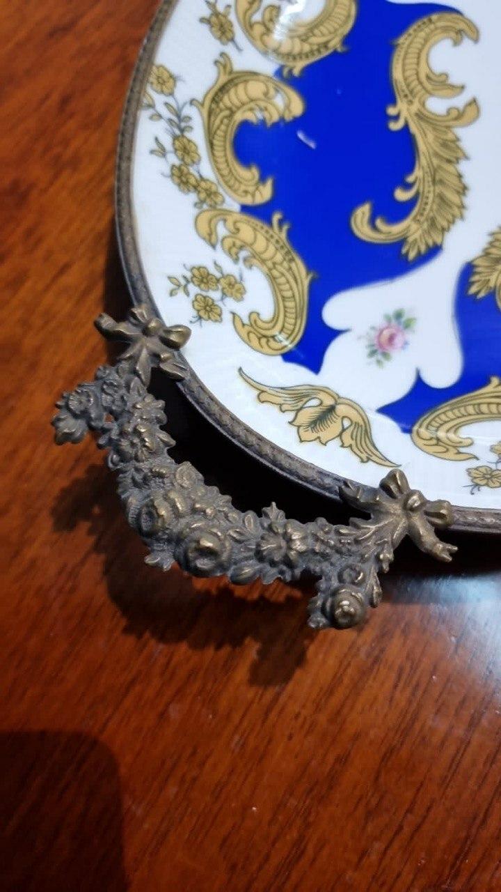 Поднос в стиле Людовика XVI (Limoges)