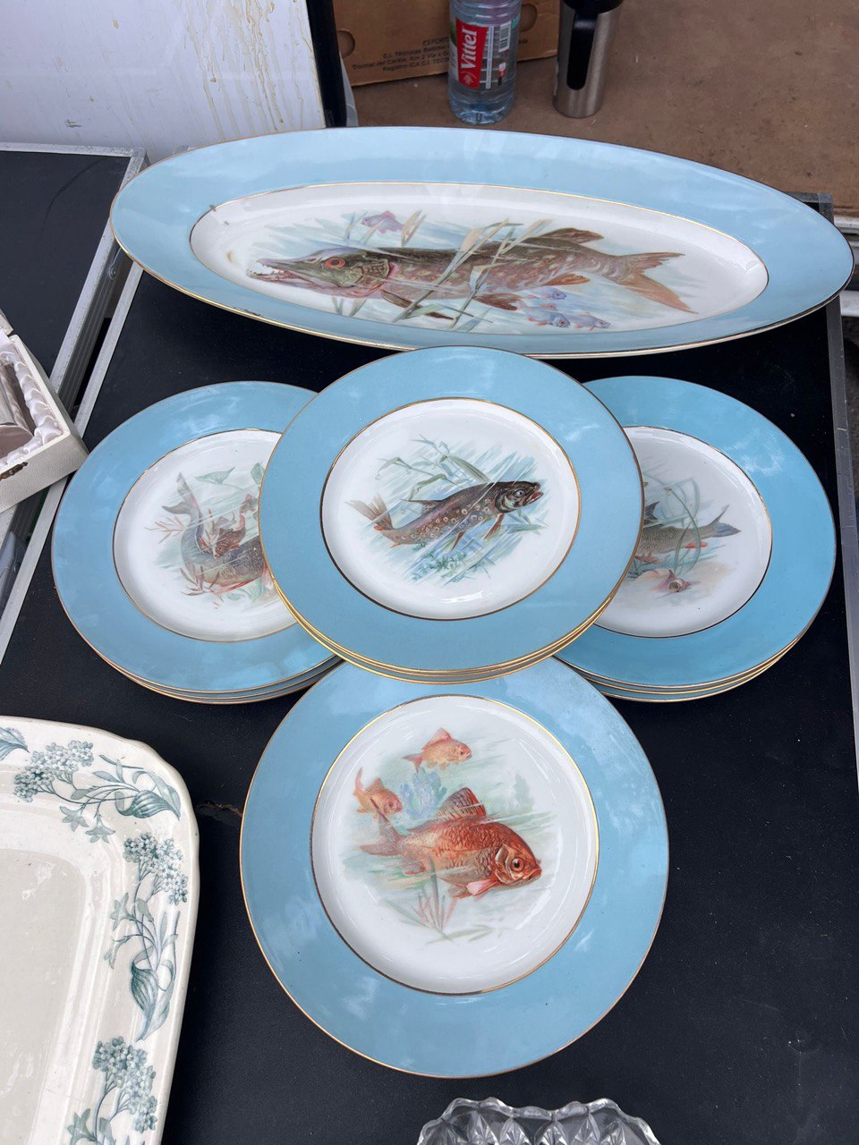 Сервиз столовый для рыбы Limoges