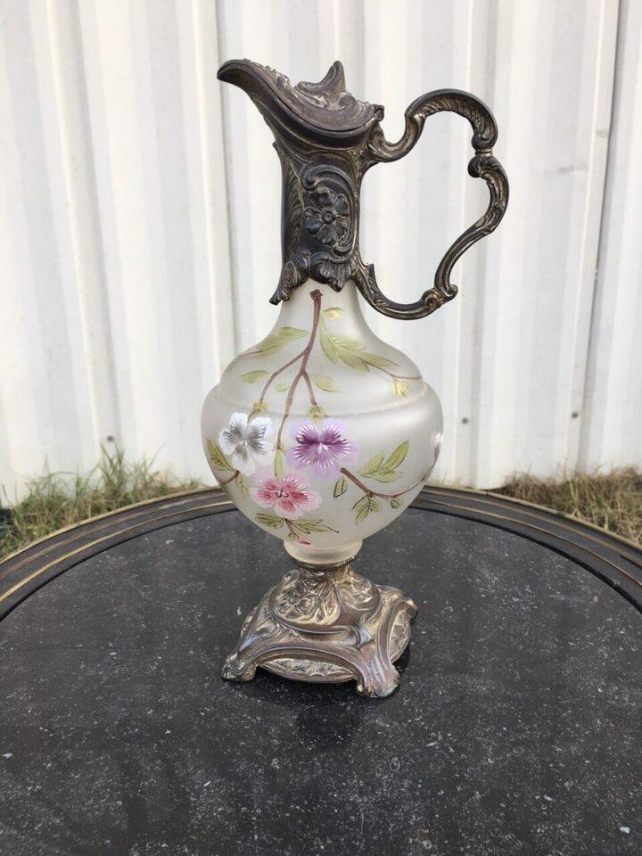 Графин старинный с росписью