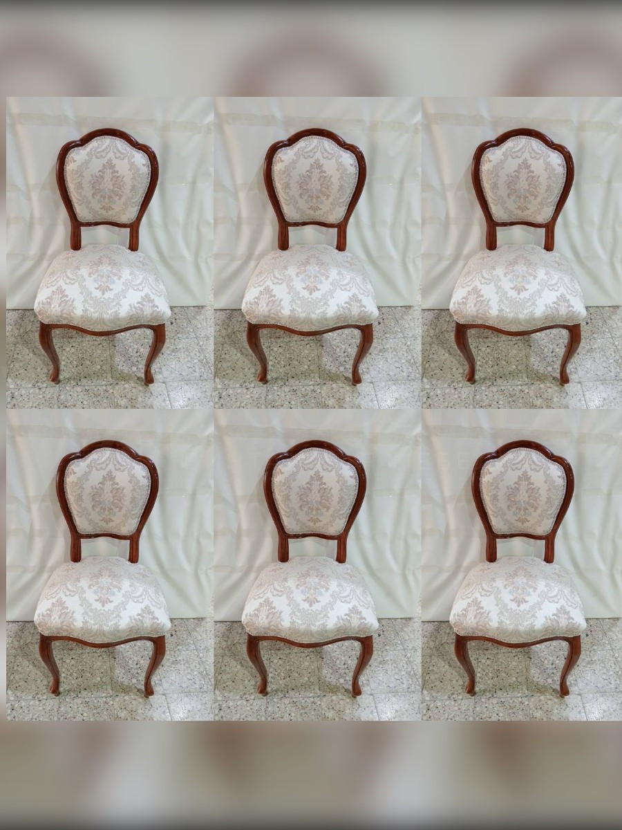 Комплект: Стул 6 штук винтажный