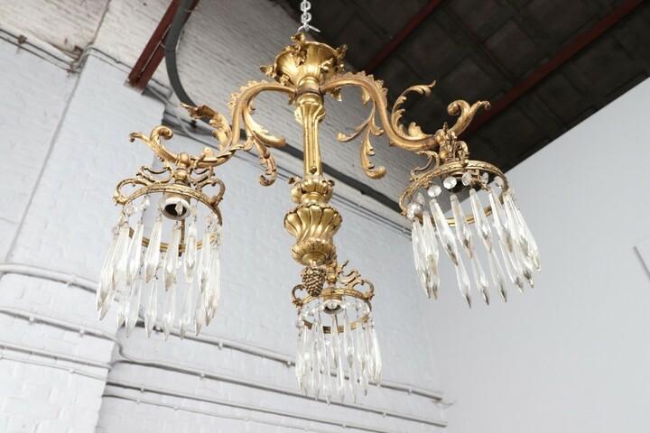 Люстра винтажная