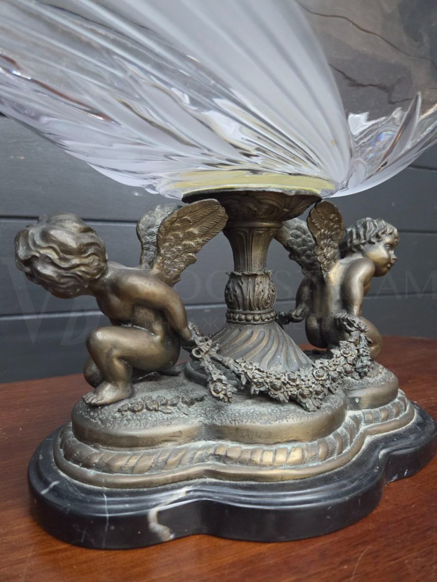 Ваза/Конфетница/Фруктовница с путти в стиле венецианского барокко