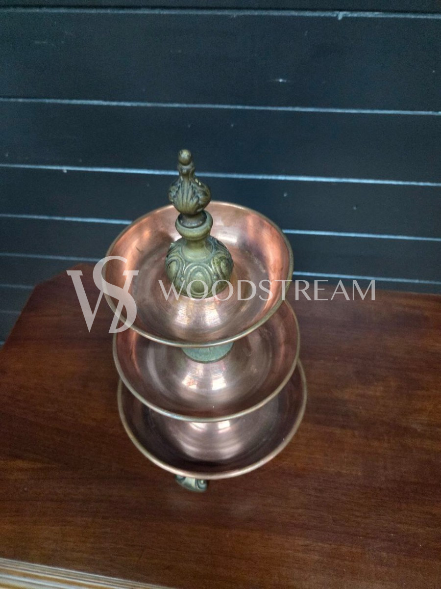 Менажница/Ваза 3х ярусная винтажная