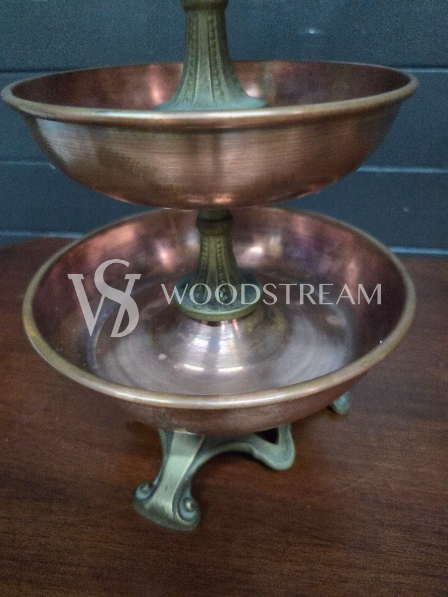 Менажница/Ваза 3х ярусная винтажная