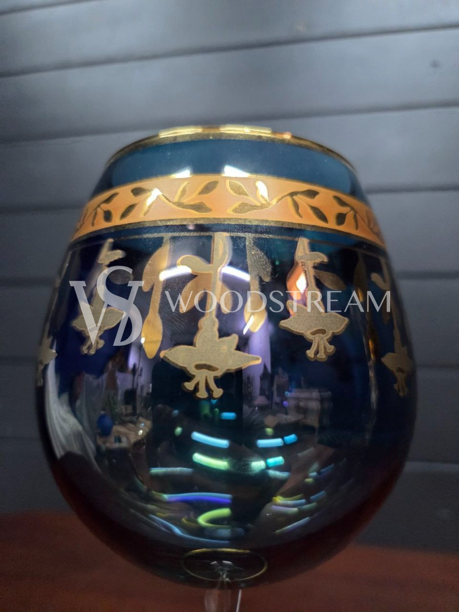 Ваза/Конфетница в форме бокала/фужера