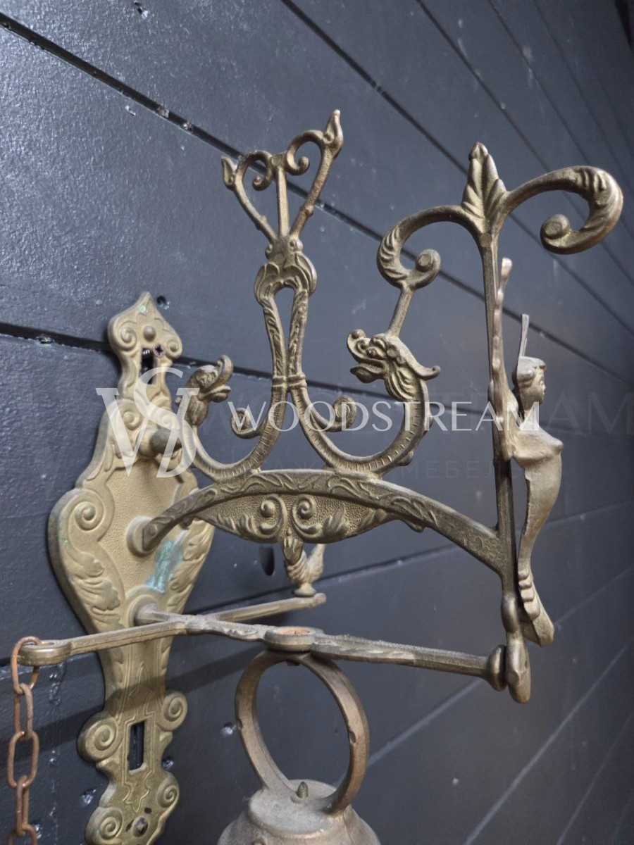 Декоративный элемент/Колокол дверной с ангелом