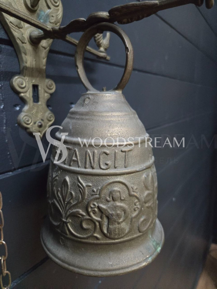 Декоративный элемент/Колокол дверной с ангелом