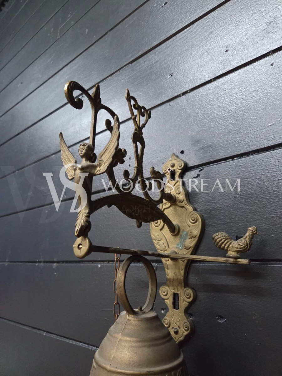 Декоративный элемент/Колокол дверной с ангелом