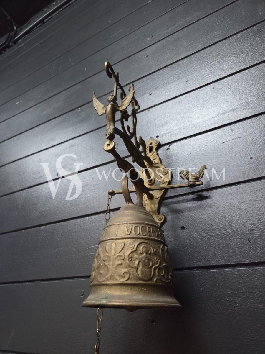 Декоративный элемент/Колокол дверной с ангелом