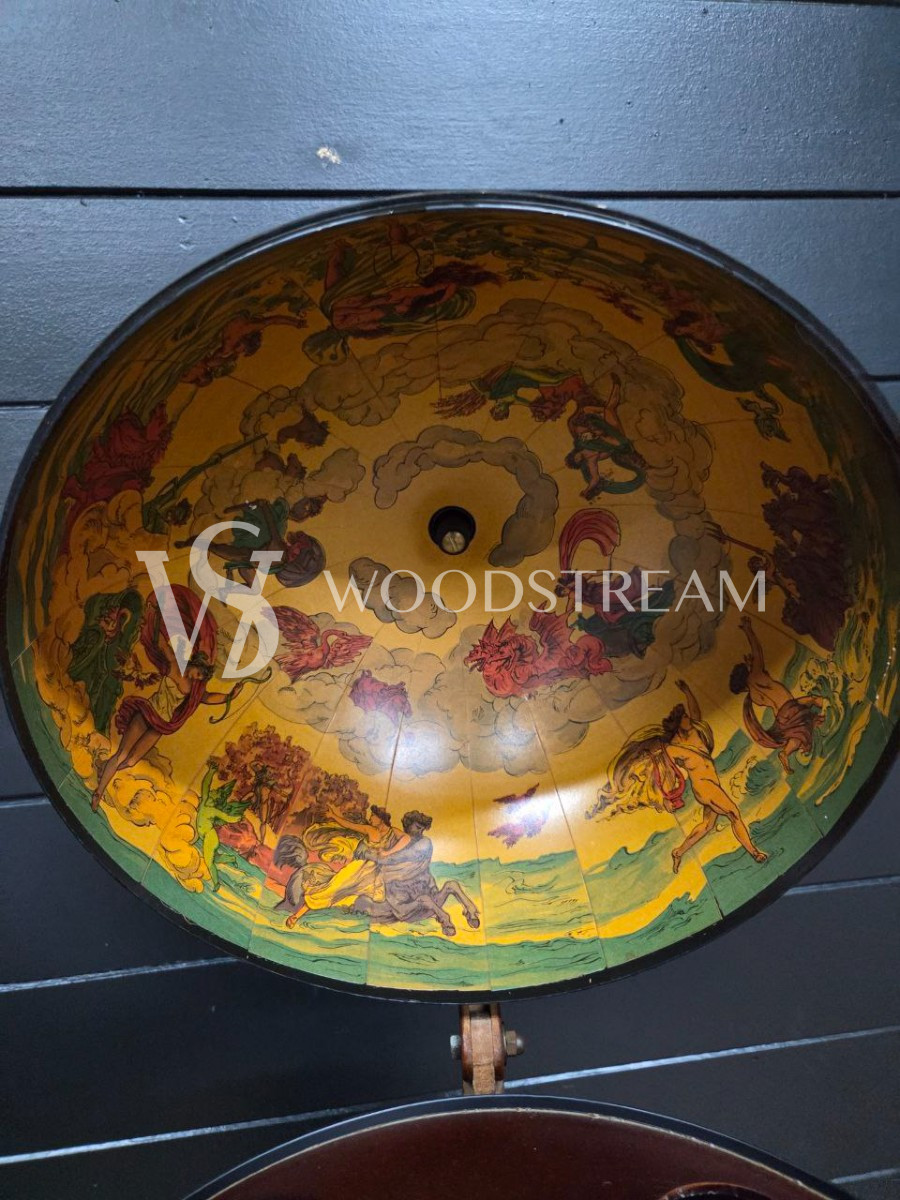 Бар на подставке кабинетный в форме глобуса