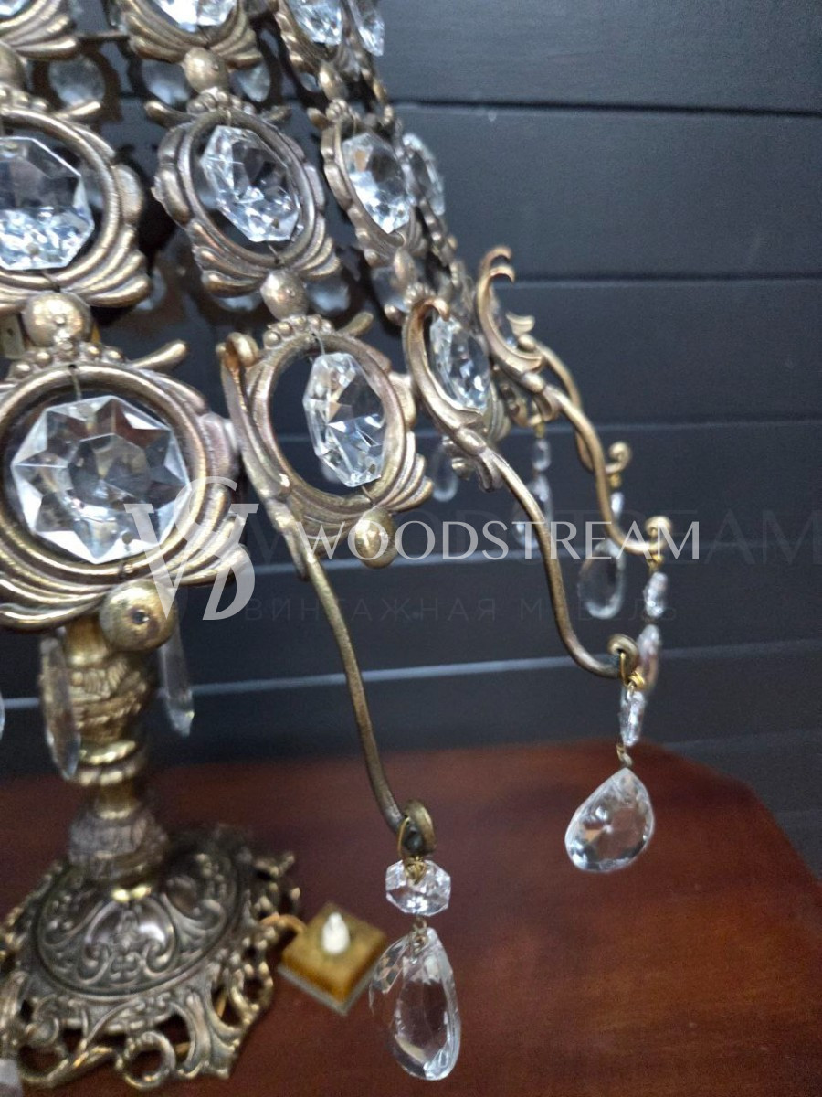 Лампа настольная винтажная