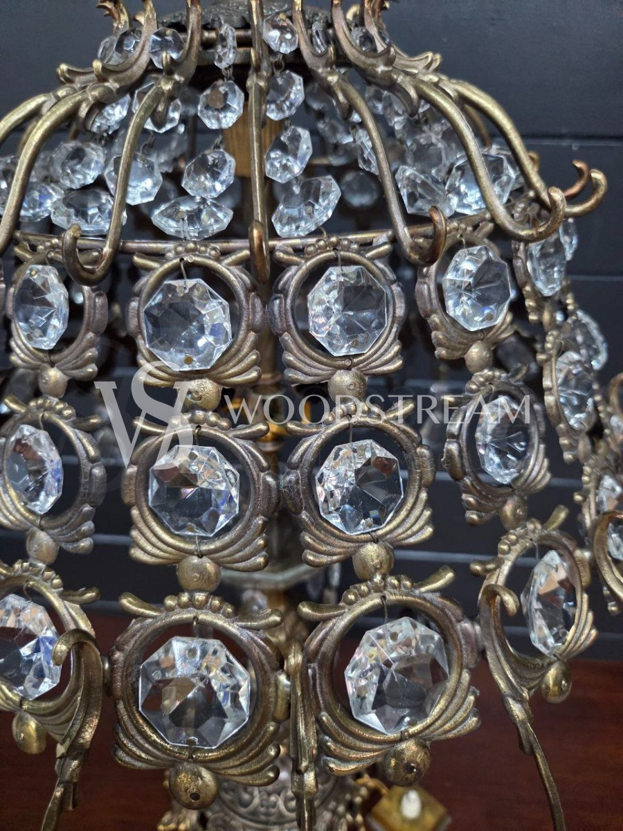 Лампа настольная винтажная