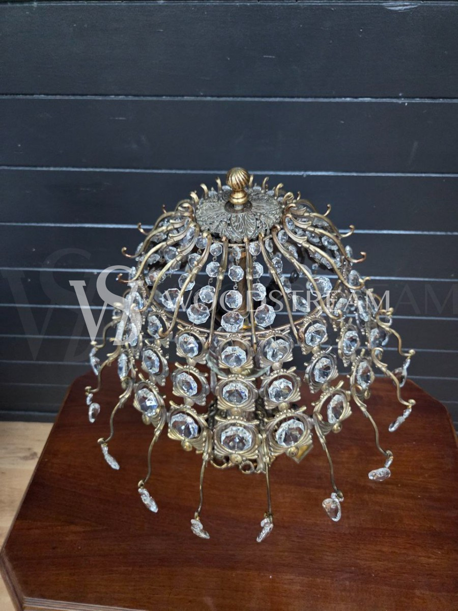 Лампа настольная винтажная