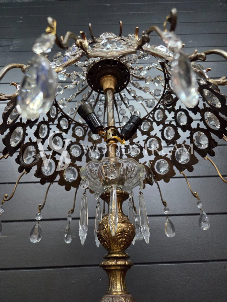 Лампа настольная винтажная