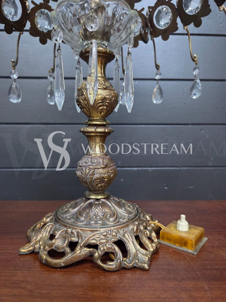 Лампа настольная винтажная