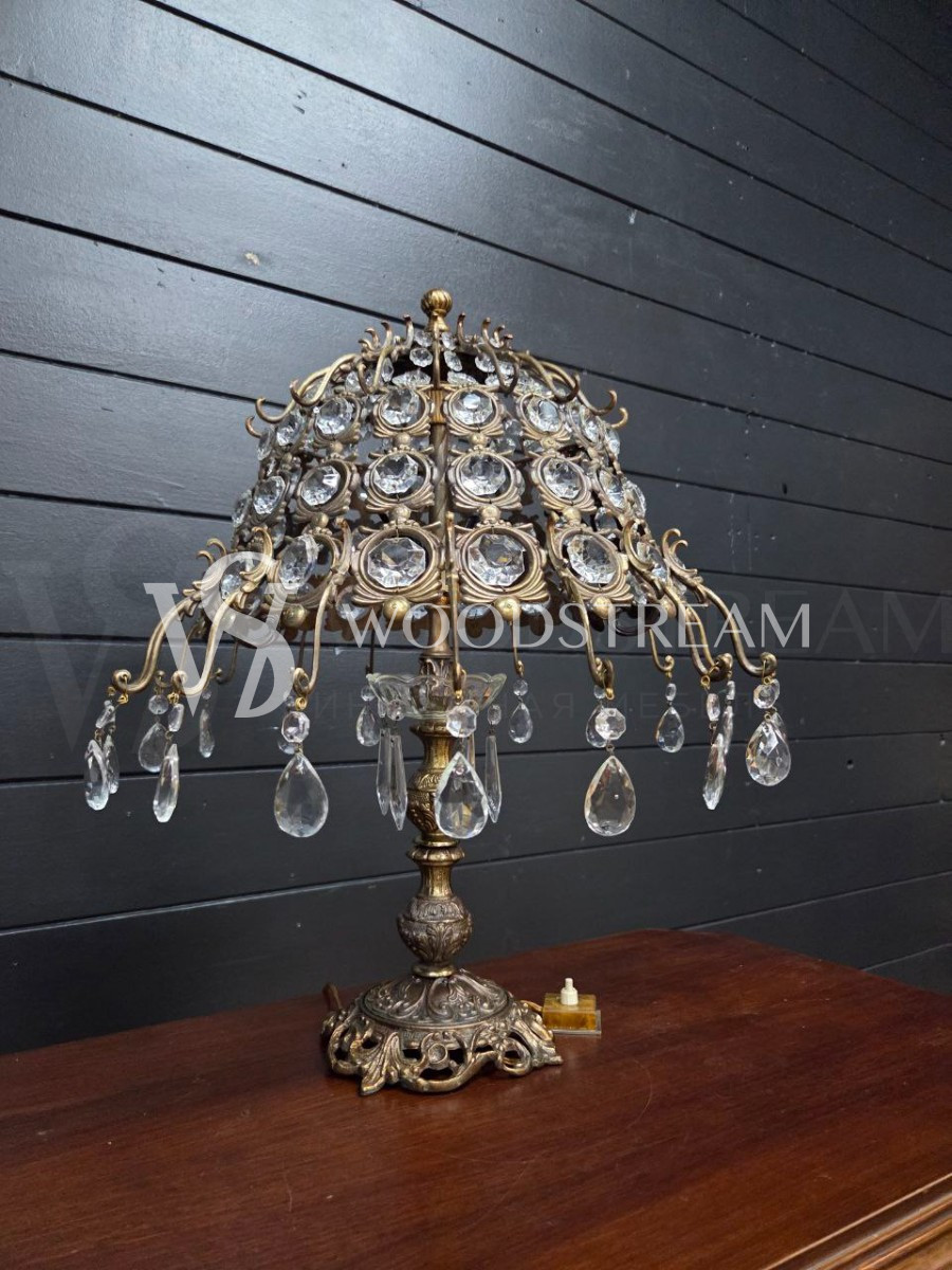 Лампа настольная винтажная