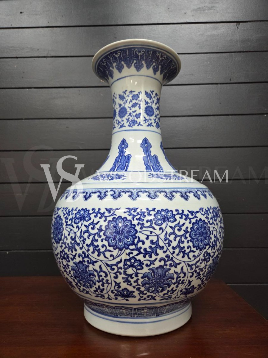 Ваза в стиле шинуазри 2 штуки