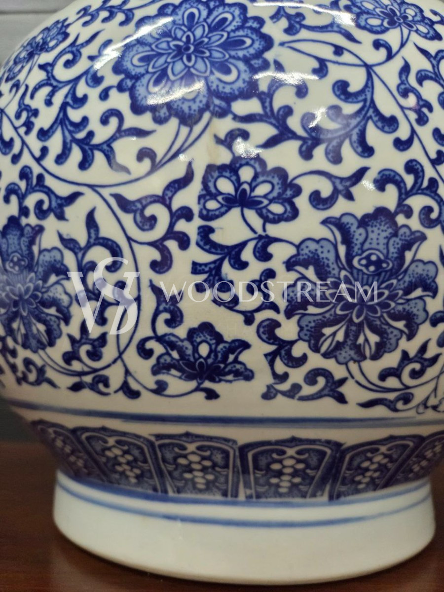 Ваза в стиле шинуазри 2 штуки