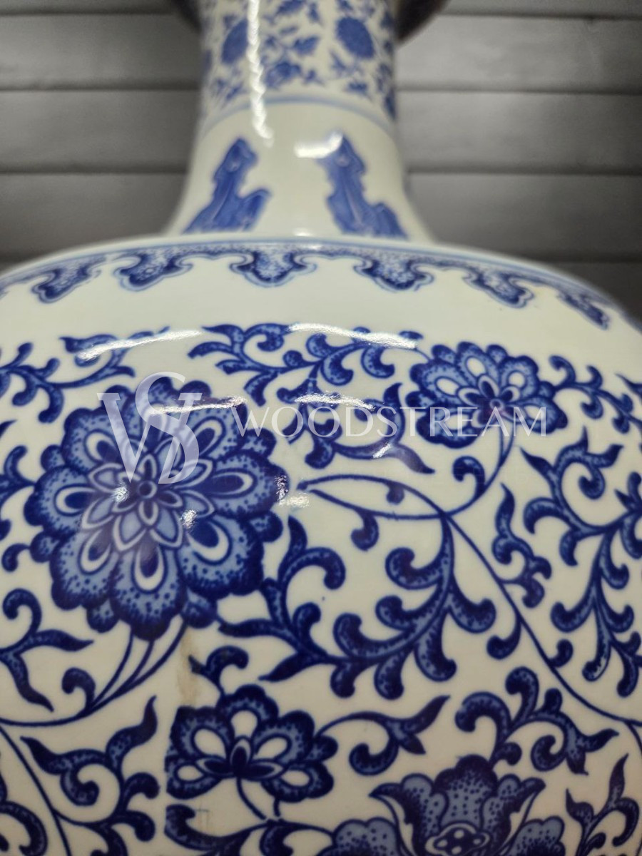 Ваза в стиле шинуазри 2 штуки