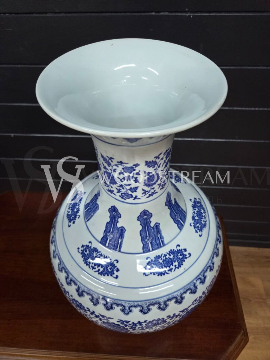 Ваза в стиле шинуазри 2 штуки