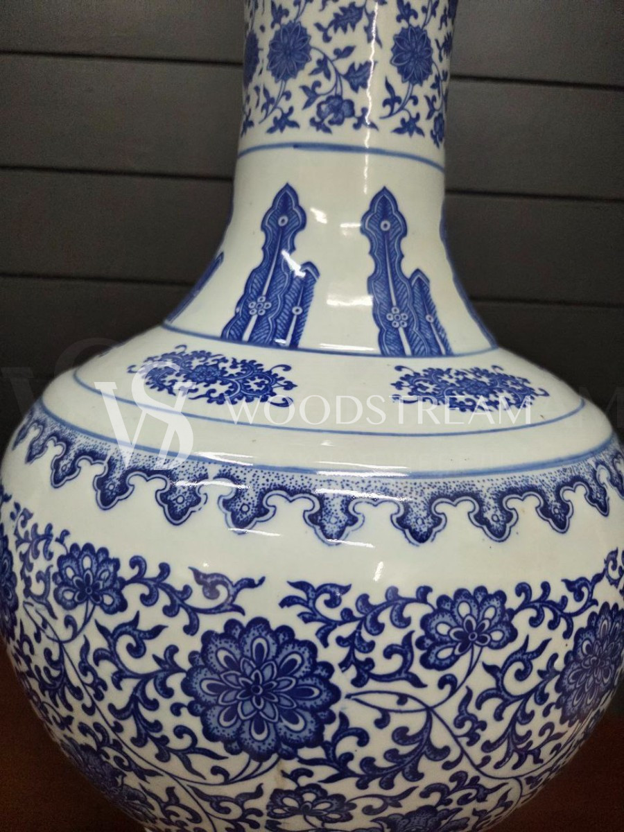 Ваза в стиле шинуазри 2 штуки