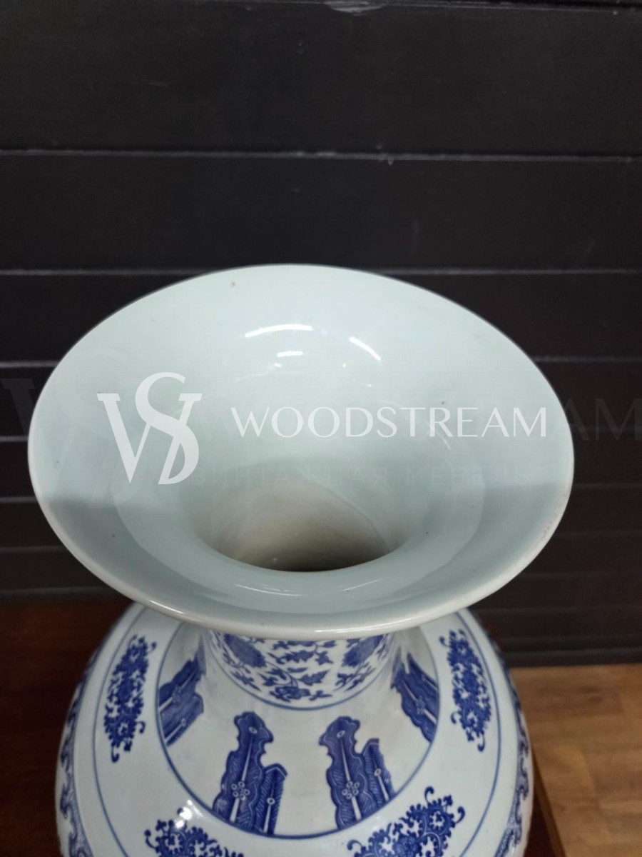 Ваза в стиле шинуазри 2 штуки