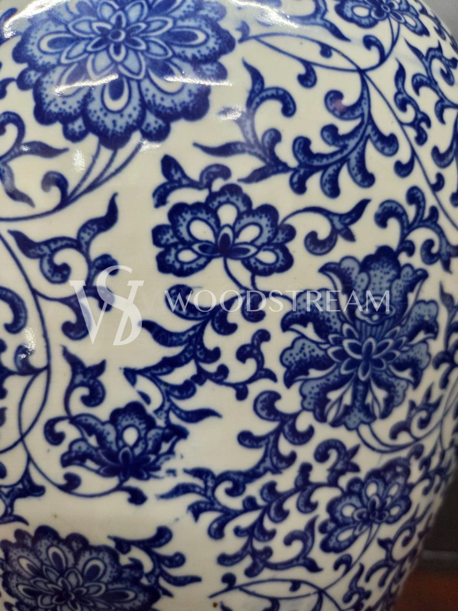 Ваза в стиле шинуазри 2 штуки