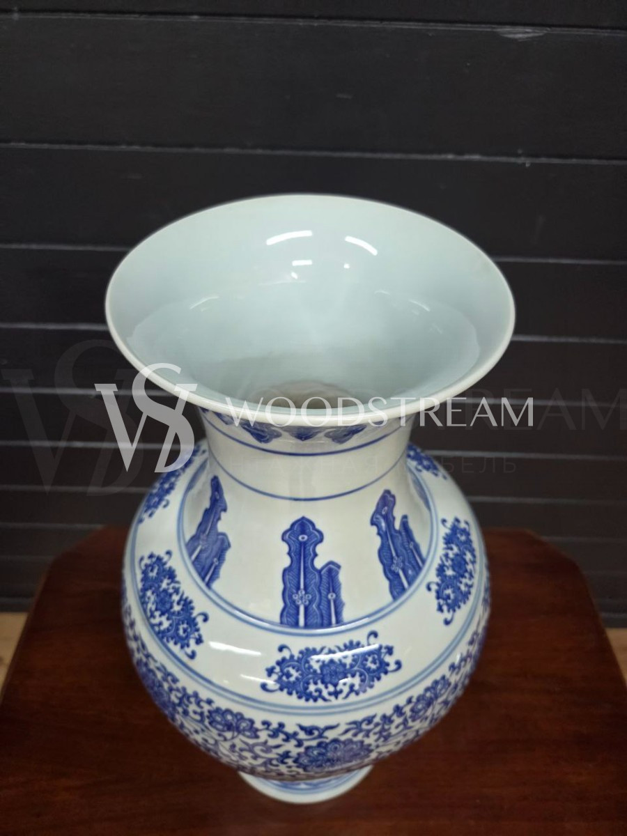 Ваза в стиле шинуазри 2 штуки