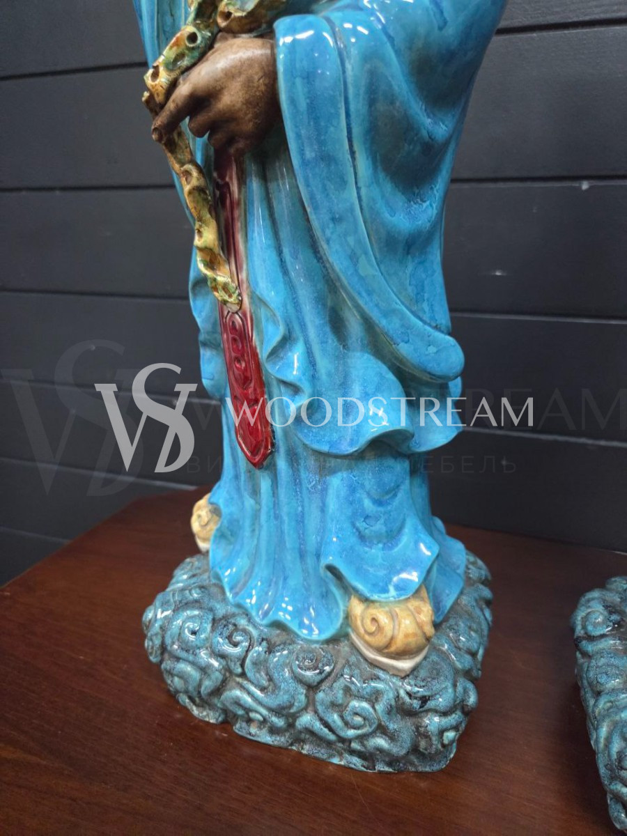 Скульптура/Статуэтка в восточном стиле 2 штуки Мужчина и Женщина