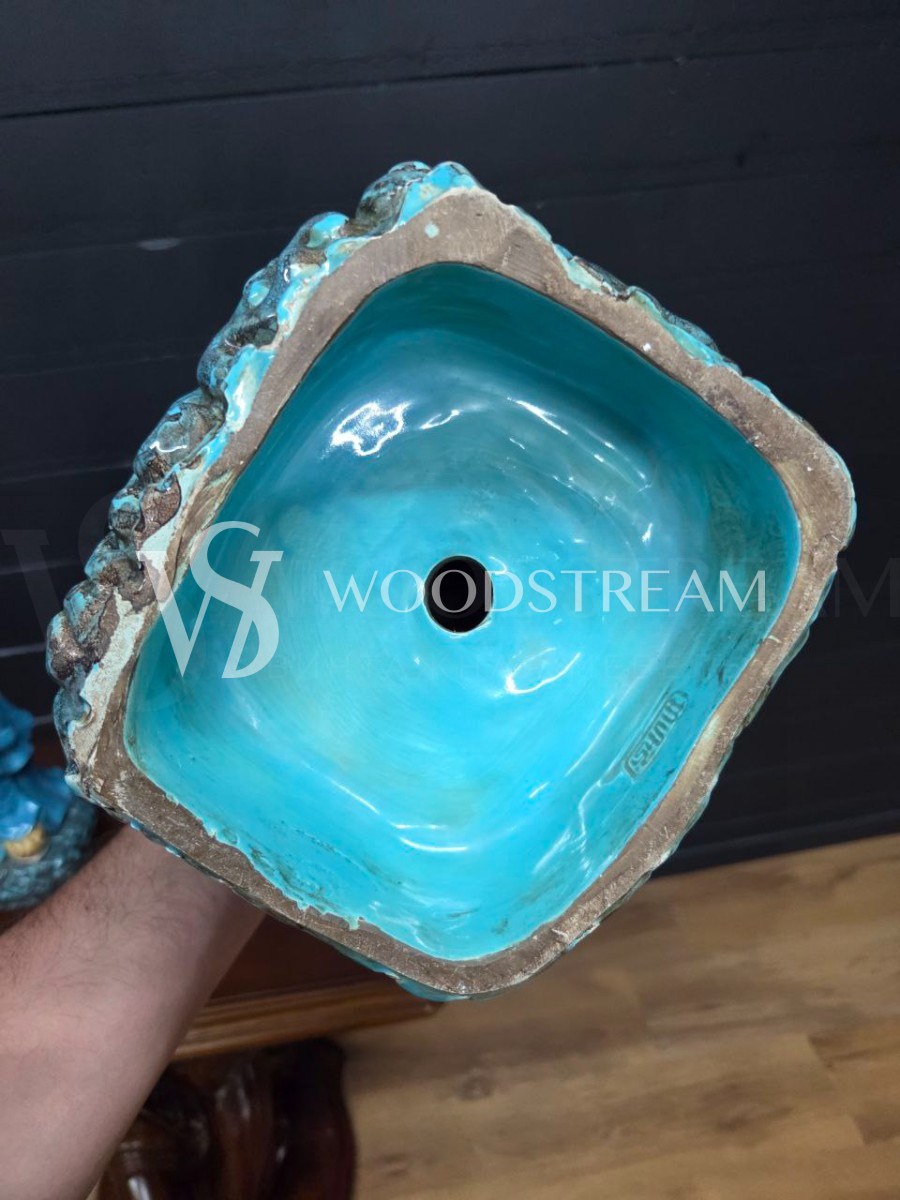 Скульптура/Статуэтка в восточном стиле 2 штуки Мужчина и Женщина