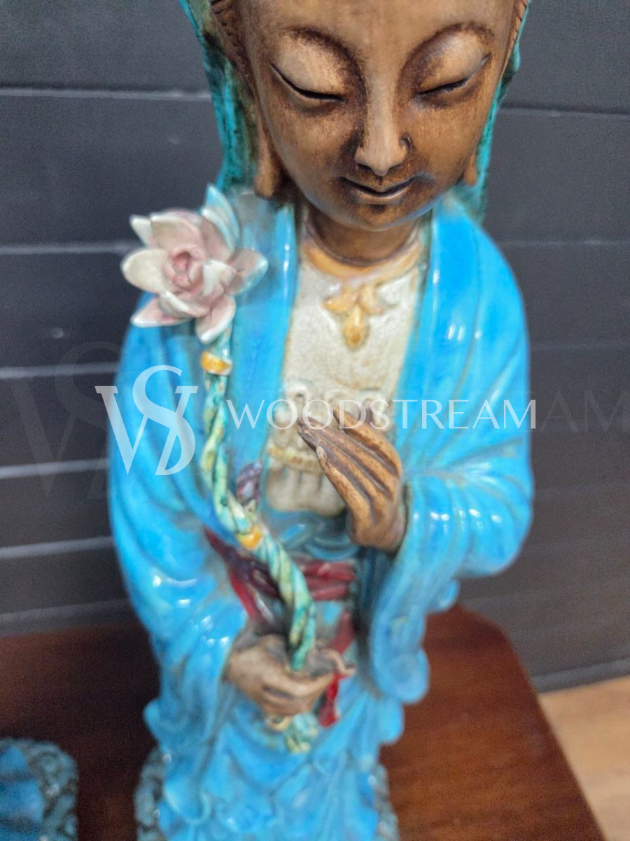 Скульптура/Статуэтка в восточном стиле 2 штуки Мужчина и Женщина