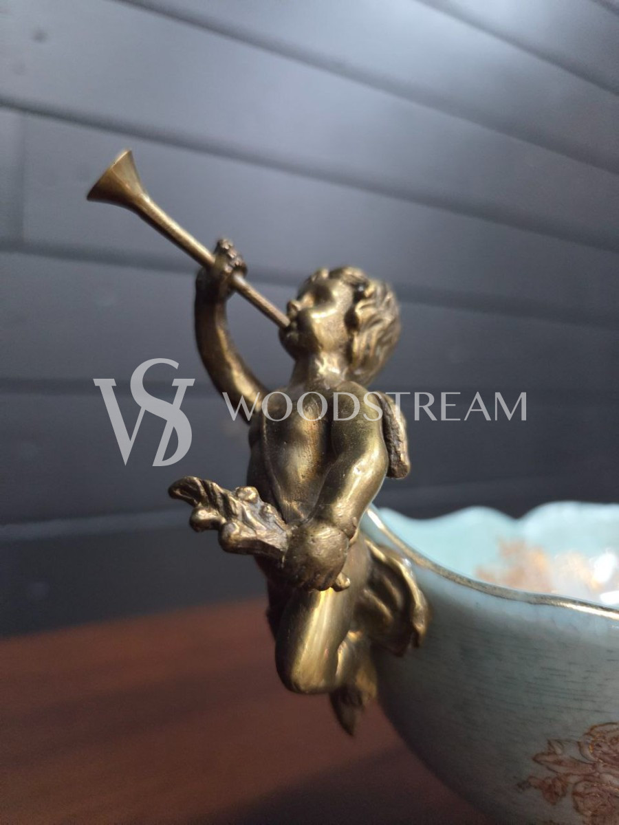 Ваза/Фруктовница/Конфетница с путти