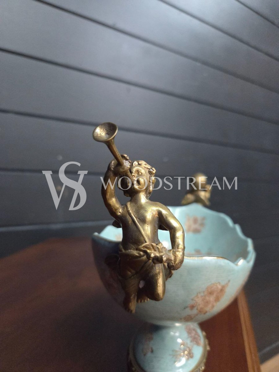 Ваза/Фруктовница/Конфетница с путти