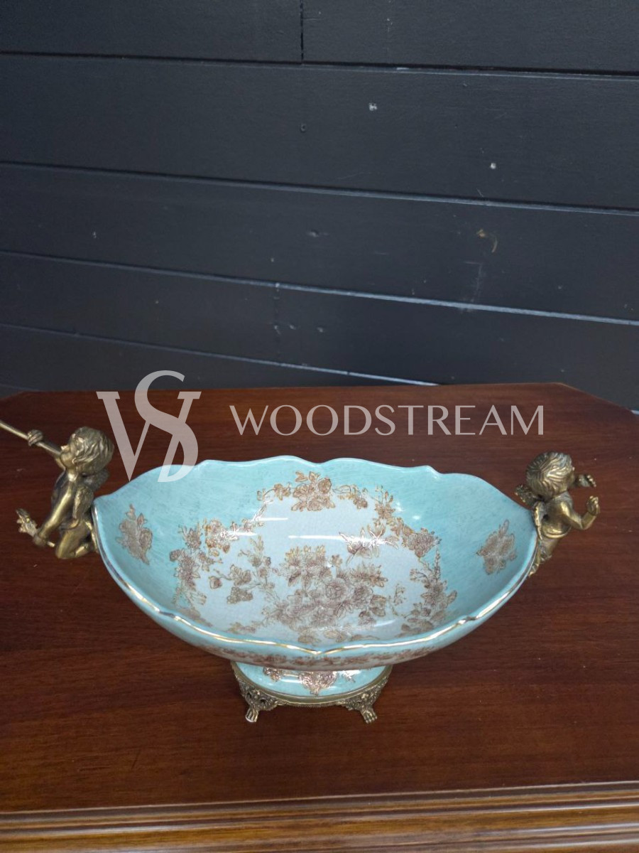 Ваза/Фруктовница/Конфетница с путти