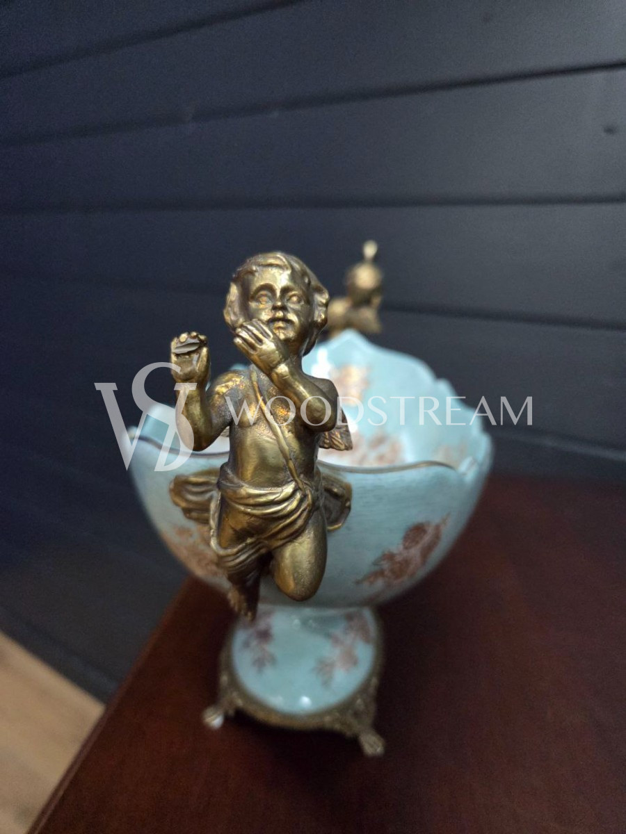 Ваза/Фруктовница/Конфетница с путти