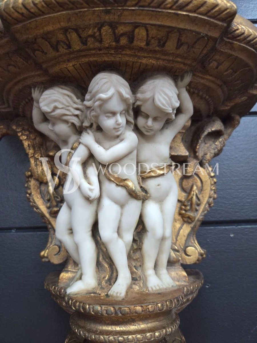 Консоль/Полка с путти 2 штуки