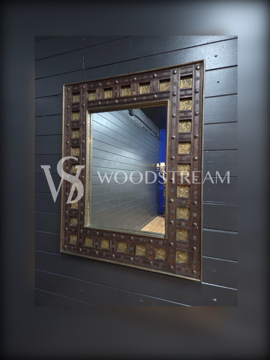 Зеркало настенное винтажное